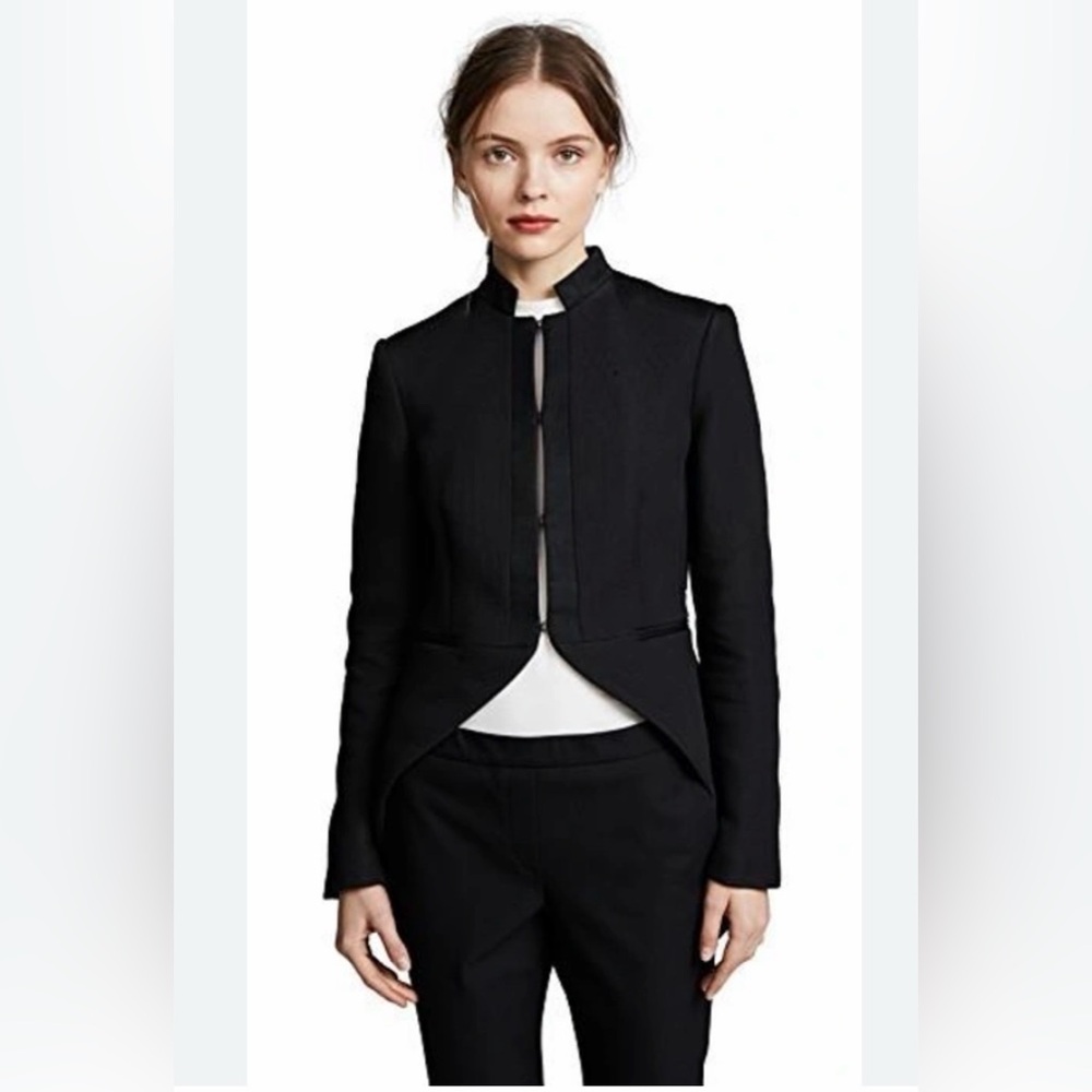 rag & bone Black Keri Tail Structured Blazer